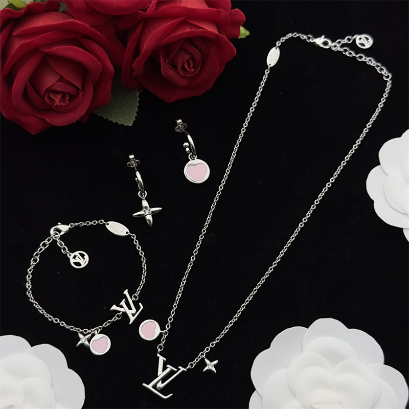 Wholesale Fashion Necklace & Bracelet & Earring Set LOV #A1459 - Image 2