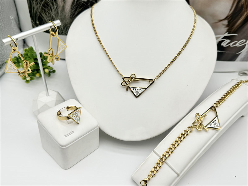 Wholesale Earring & Necklace & Ring & Bracelet set PRA #A5358 - Image 1