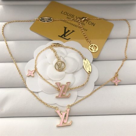 Wholesale Fashion Necklace & Bracelet Set LOV LHZ #A5715