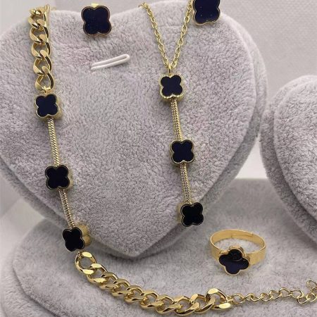 Wholesale Bracelet & Necklace & Earring and Ring set VAC #A0518 - Image 3