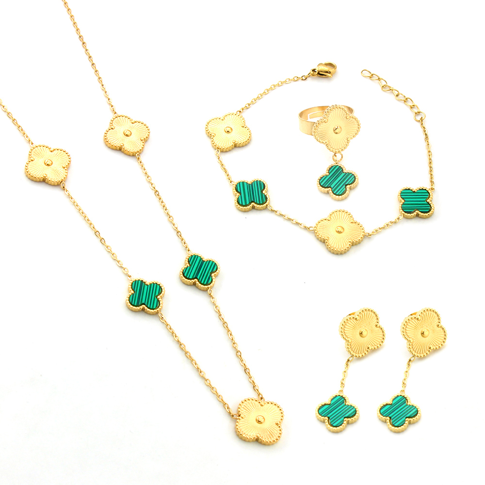 Wholesale Earring & Necklace & Ring & Bracelet set VAC #A0367 - Image 5