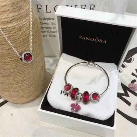 Wholesale Fashion High Quality Necklace and Bracelet Set with box PAA #A1589 - Image 2