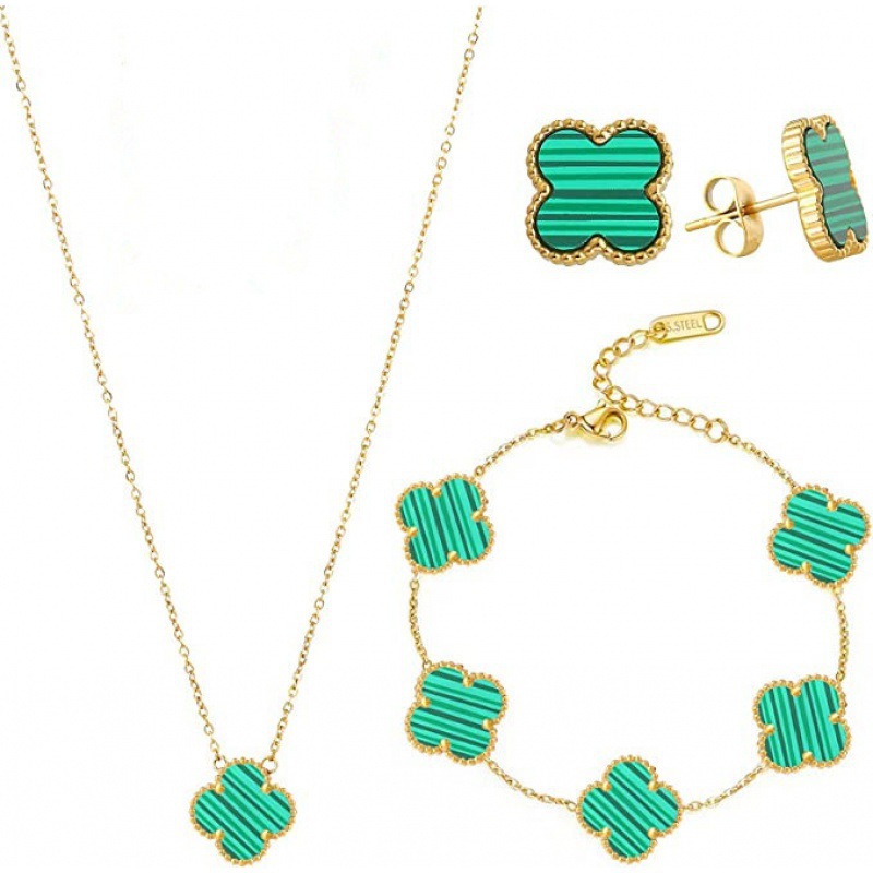 Wholesale Earring & Necklace & Bracelet set VAC #A0791 - Image 2