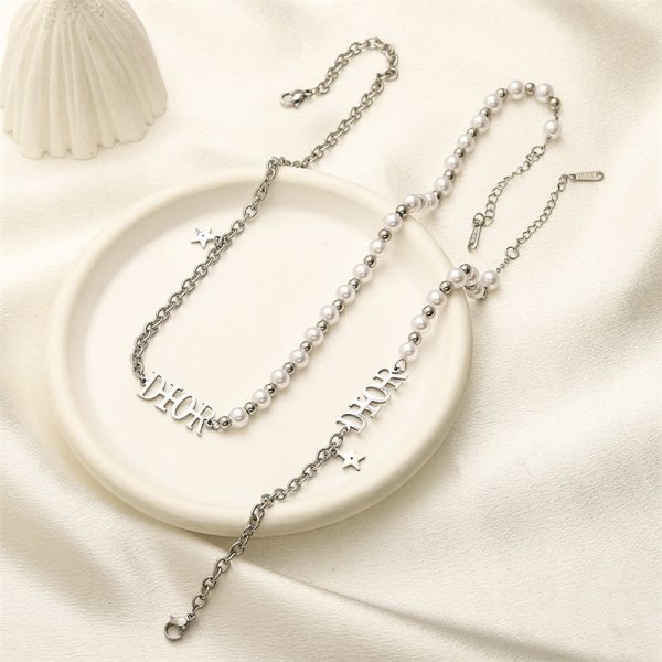 Wholesale Fashion Necklace and Bracelet Set DIR ZY #A3252 - Image 2
