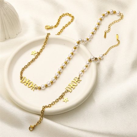 Wholesale Fashion Necklace and Bracelet Set DIR ZY #A3252