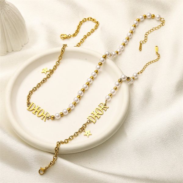 Wholesale Fashion Necklace and Bracelet Set DIR ZY #A3252