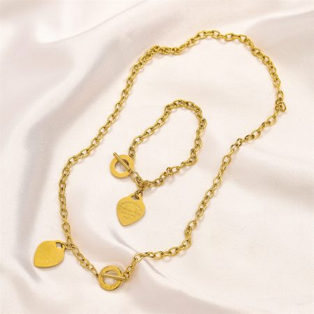 Wholesale Necklace and Bracelet and Earring Set TIY XT #A5793