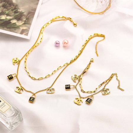 Wholesale Fashion Necklace and Bracelet Set CHL ZY #A3494