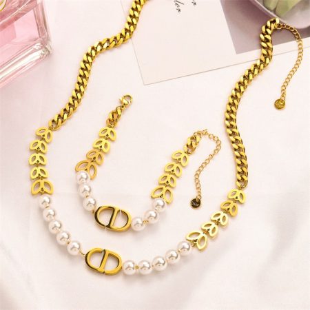 Wholesale Fashion Necklace and Bracelet Set DIR ZY #A3495