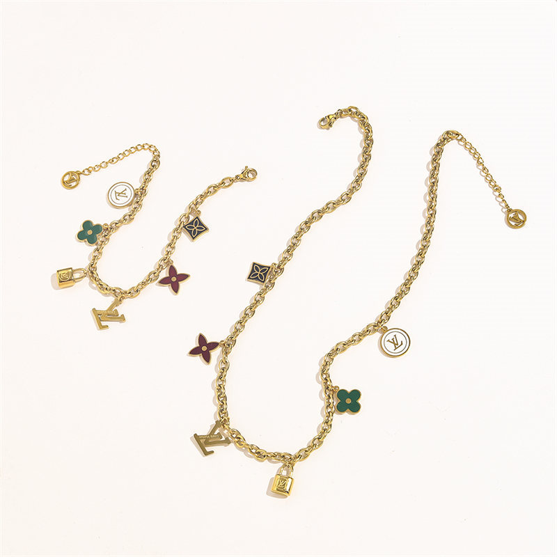 Wholesale Fashion Necklace and Bracelet Set CHL ZY #A3498 - Image 1