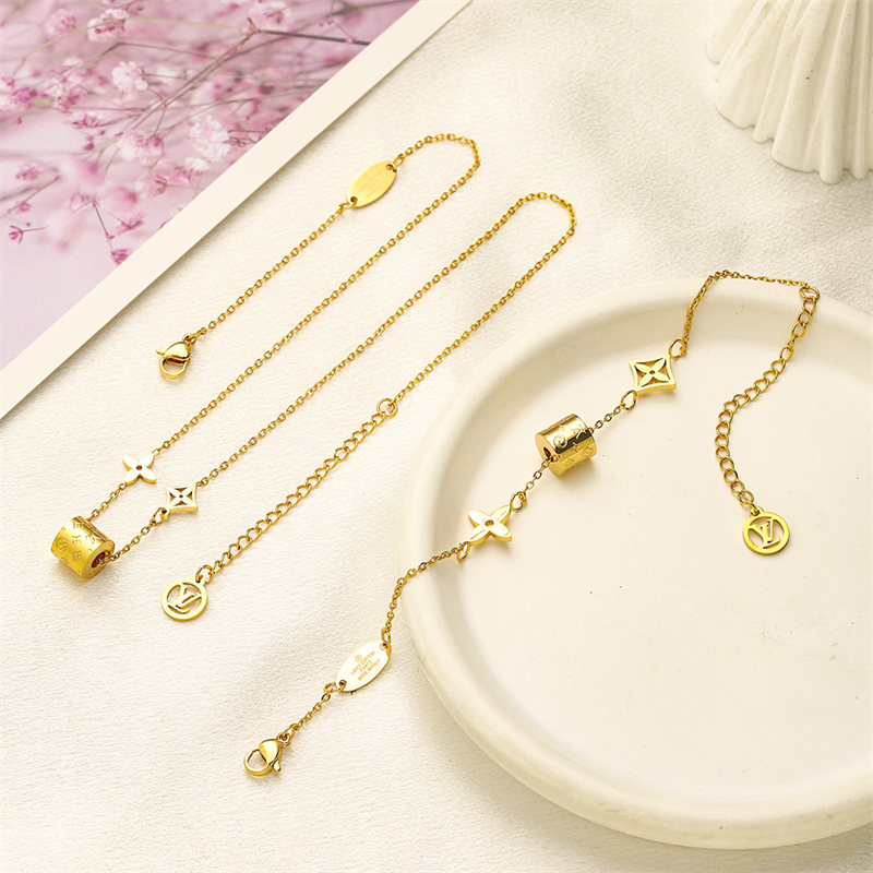 Wholesale Fashion Necklace and Bracelet Set LOV ZY #A3499 - Image 1