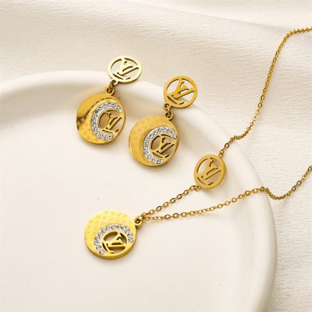 Wholesale Fashion Necklace and Earring Set LOV #A3510