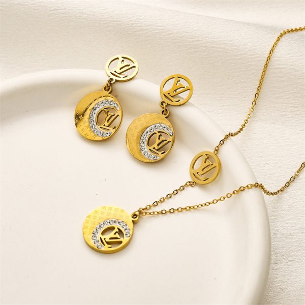 Wholesale Fashion Necklace and Earring Set LOV #A3510