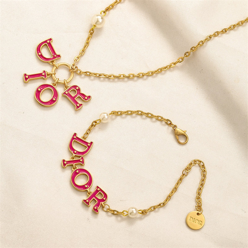 Wholesale Fashion Necklace and Bracelet Set DIR ZY #A3570