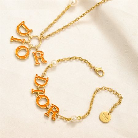 Wholesale Fashion Necklace and Bracelet Set DIR ZY #A3570 - Image 3