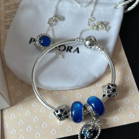 Wholesale Fashion High Quality Necklace and Bracelet Set with box PAA #A1589 - Image 5
