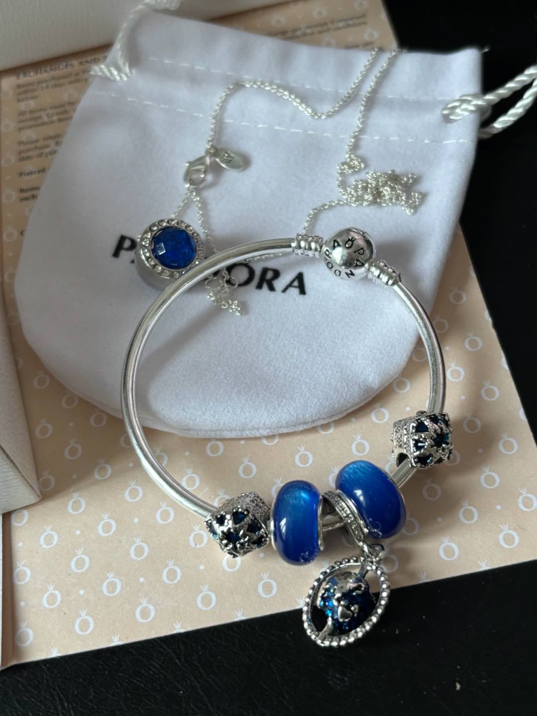 Wholesale Fashion High Quality Necklace and Bracelet Set with box PAA #A1589 - Image 5