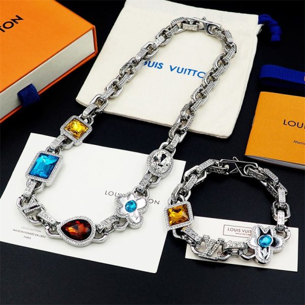 Wholesale Necklace and Bracelet and Earring Set TIY XT #A5793