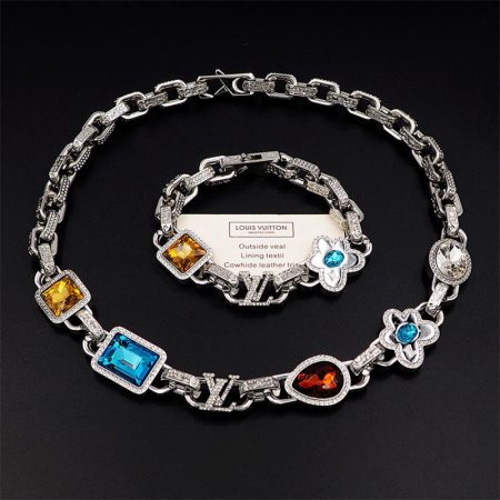 Wholesale Necklace and Bracelet and Earring Set TIY XT #A5793 - Image 3