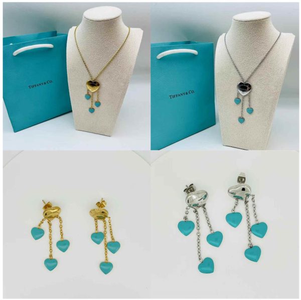 Wholesale Necklace & Earring Set TIY XT #A4380