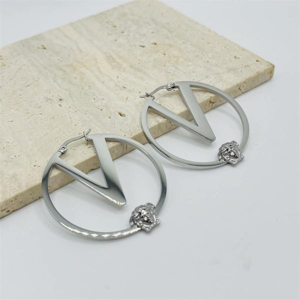 Wholesale Fashion Earrings 45mm VEE XT #A4385