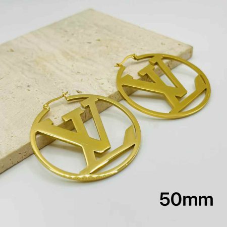 Wholesale Fashion Big Earrings 50mm LOV XT #A4417
