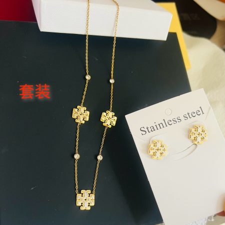Wholesale Fashion Necklace & Earring Set TOH  ZX #A4438