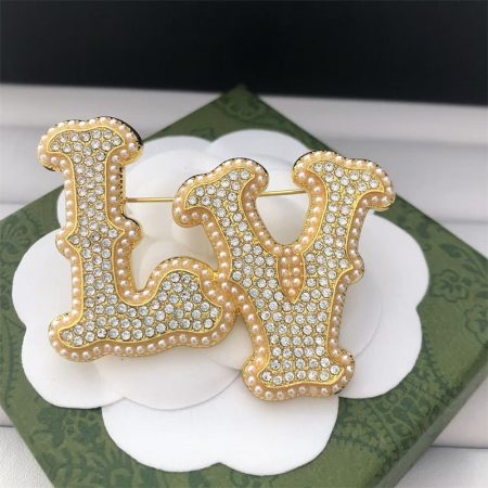 Wholesale Fashion Brooch LOV LHZ #A5908 - Image 2