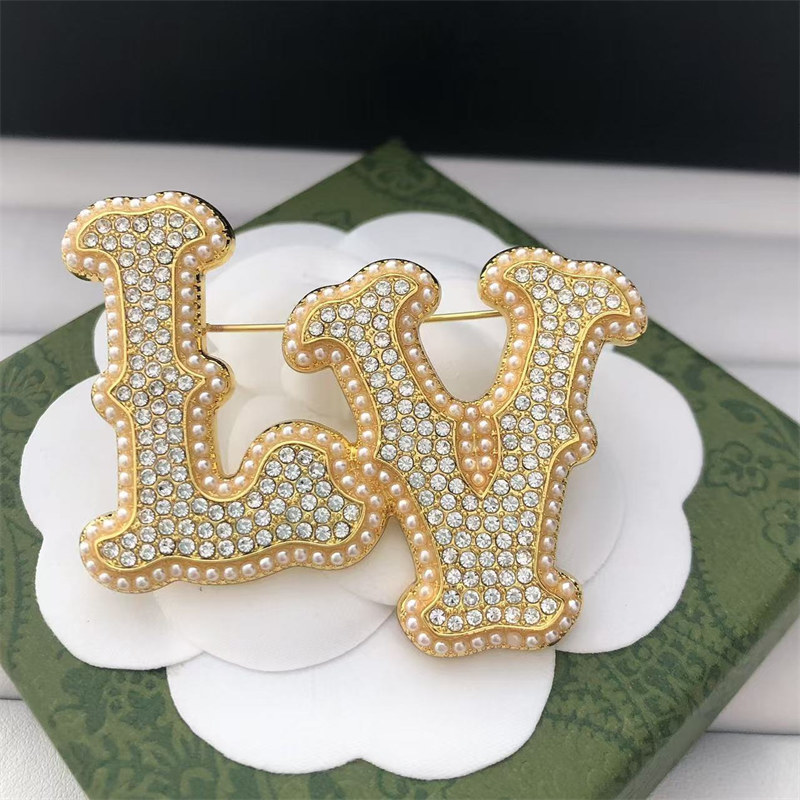Wholesale Fashion Brooch LOV LHZ #A5908 - Image 2