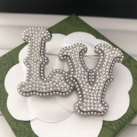 Wholesale Fashion Brooch LOV LHZ #A5908 - Image 4
