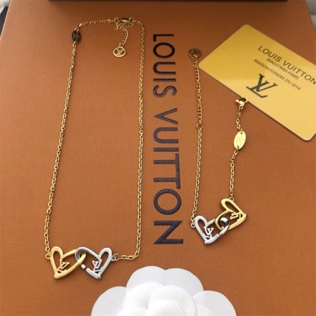 Wholesale Fashion Necklace & Bracelet Set LOV LHZ #A5922 - Image 2