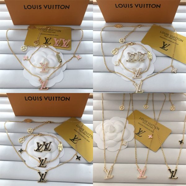 Wholesale Fashion Necklace and Bracelet and Earring Set LOV LHZ #A6092