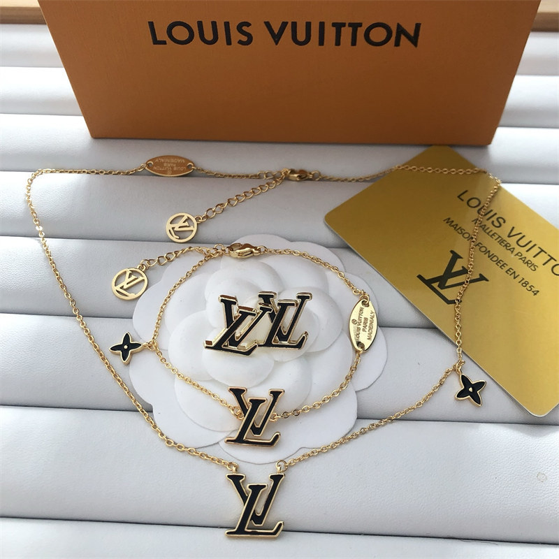 Wholesale Fashion Necklace and Bracelet and Earring Set LOV LHZ #A6092 - Image 4