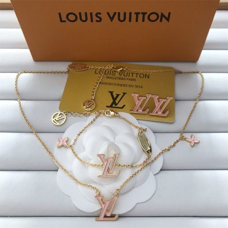 Wholesale Fashion Necklace and Bracelet and Earring Set LOV LHZ #A6092 - Image 2