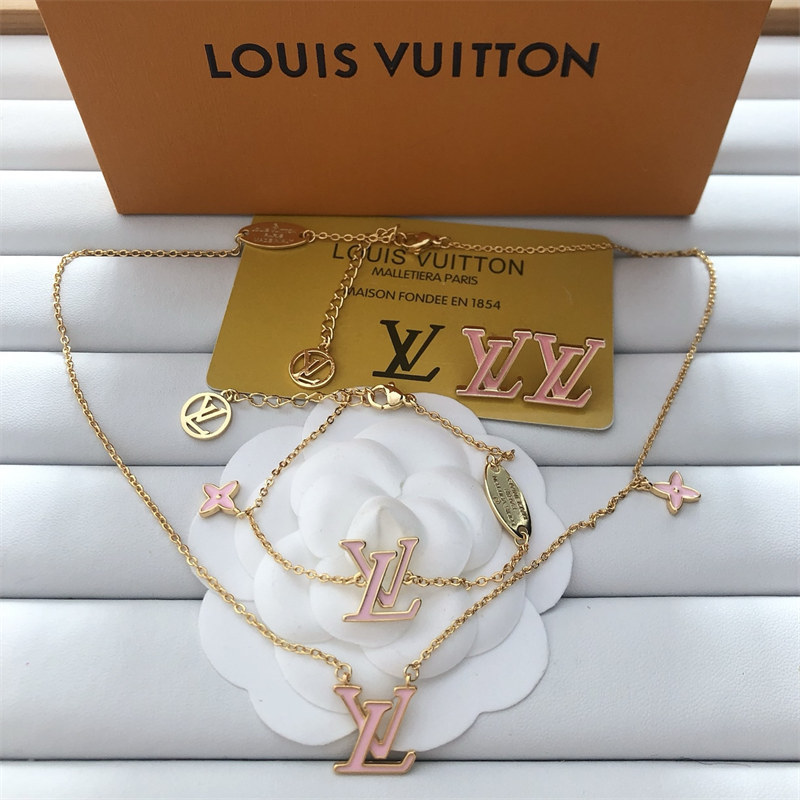 Wholesale Fashion Necklace and Bracelet and Earring Set LOV LHZ #A6092 - Image 2