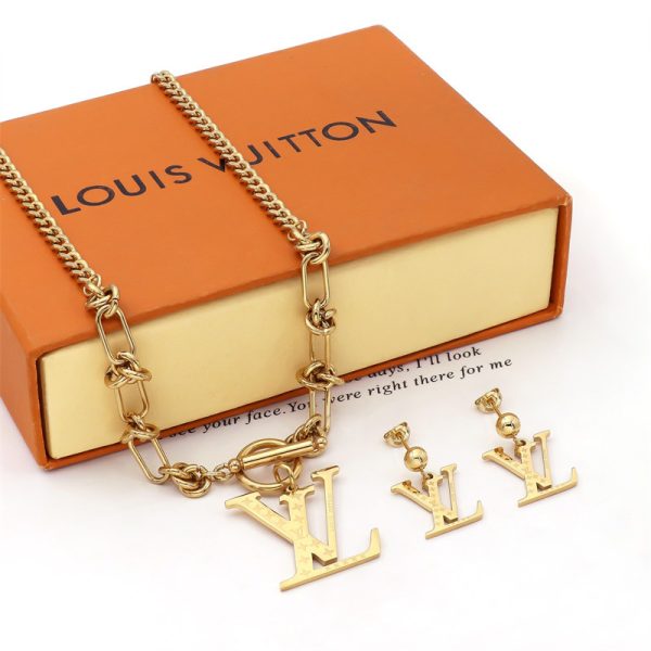 Wholesale Fashion Necklace & Earring Set LOV  HYZ  #A6138