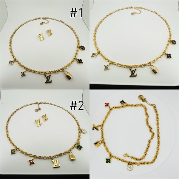 Wholesale Necklace & Earring Set LOV XT #A6144