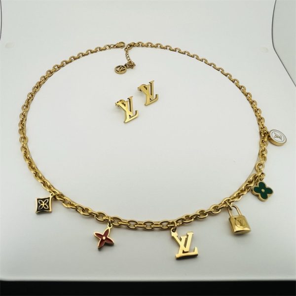 Wholesale Necklace & Earring Set LOV XT #A6144