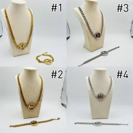 Wholesale Necklace and Bracelet Set TIY XT #A6166