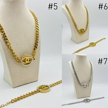 Wholesale Necklace and Bracelet Set TIY XT #A6166 - Image 2