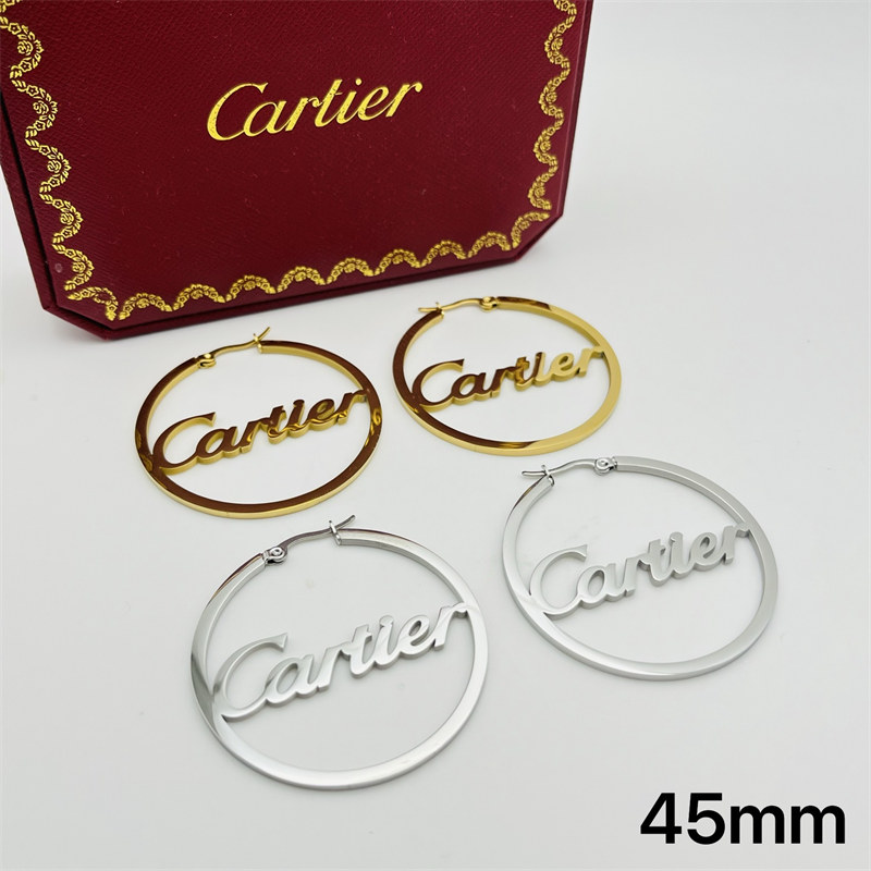 Wholesale Fashion Big Earrings 45mm XT #A6182 - Image 2