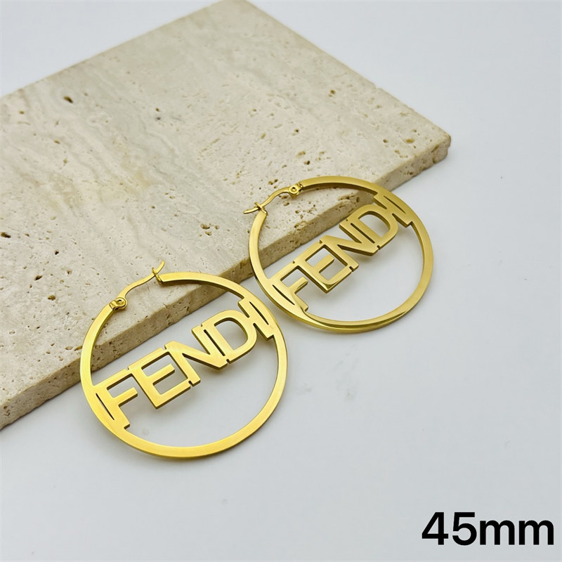 Wholesale Fashion Big Earrings 45mm XT #A6182 - Image 3