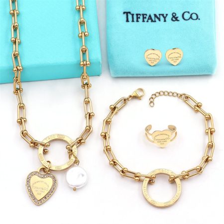 Wholesale Necklace and Bracelet and Earring Set TIY HYZ #A6191