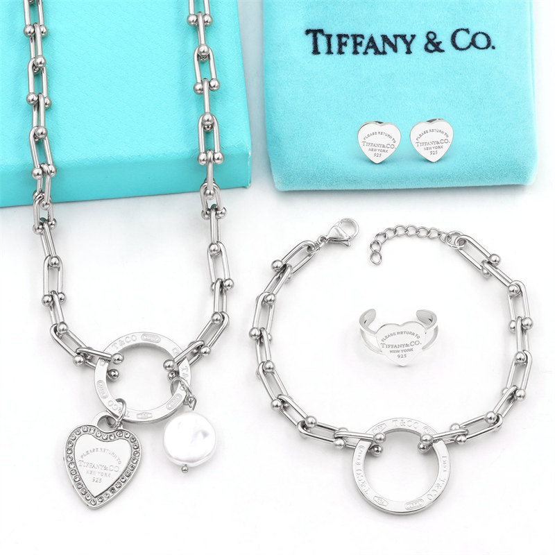 Wholesale Necklace and Bracelet and Earring Set TIY HYZ #A6191 - Image 2