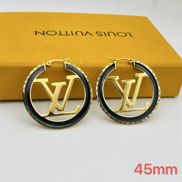 Wholesale Fashion Big Earrings 45mm LOV XT #A6198