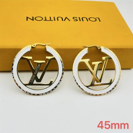 Wholesale Fashion Big Earrings 45mm LOV XT #A6198 - Image 2