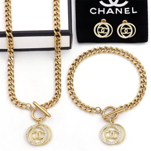 Wholesale Fashion Necklace & Bracelet & Earring Set CHL HYZ #A6205