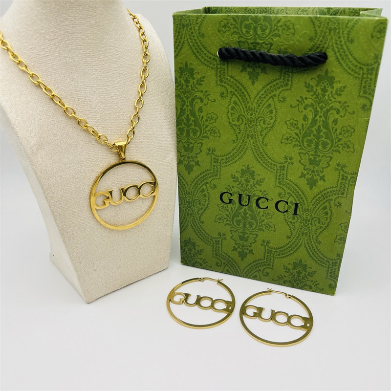 Wholesale Fashion Necklace and Earring Set GUI XT #A62272 - Image 4
