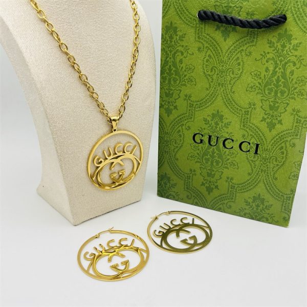 Wholesale Fashion Necklace and Earring Set GUI XT #A62272 - Image 2