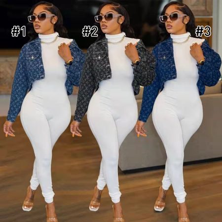 Wholesale denim jacket for women size:S-3XL LOV YLD #C0010